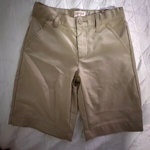 Cat & Jack Khaki Quick Dry kid school Uniform shorts.